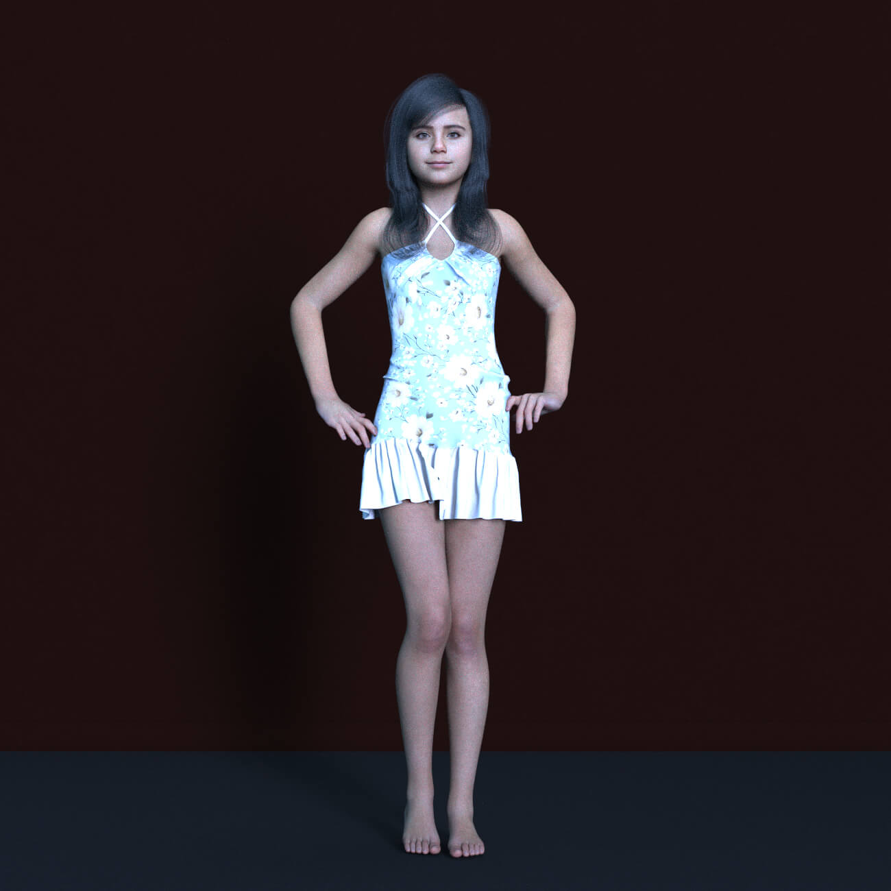 RS Ricki &ndash Genesis 9 Realistic Teen Girl Daz Content