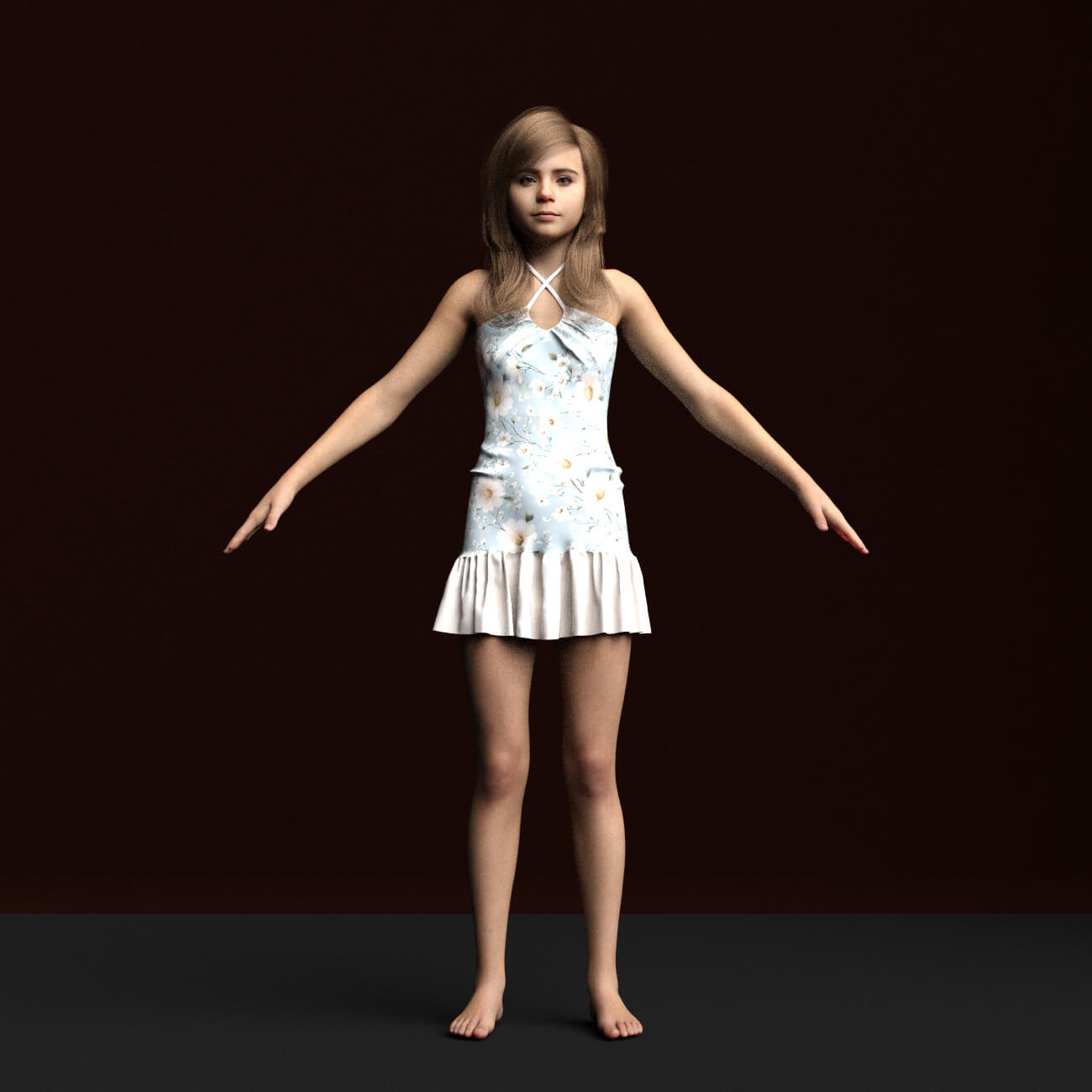 RS Ricki &ndash Genesis 9 Realistic Teen Girl Daz Content