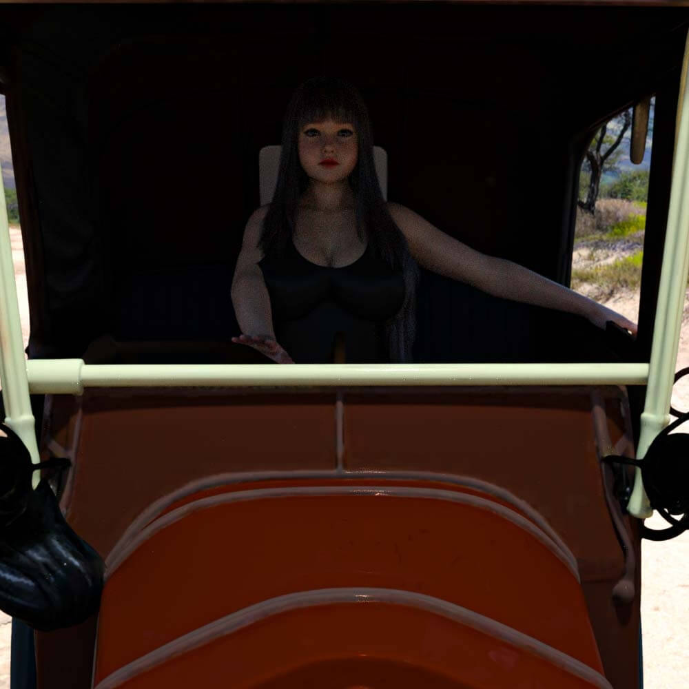 RN Ford Model T &amp 5 Poses G8F Daz Content
