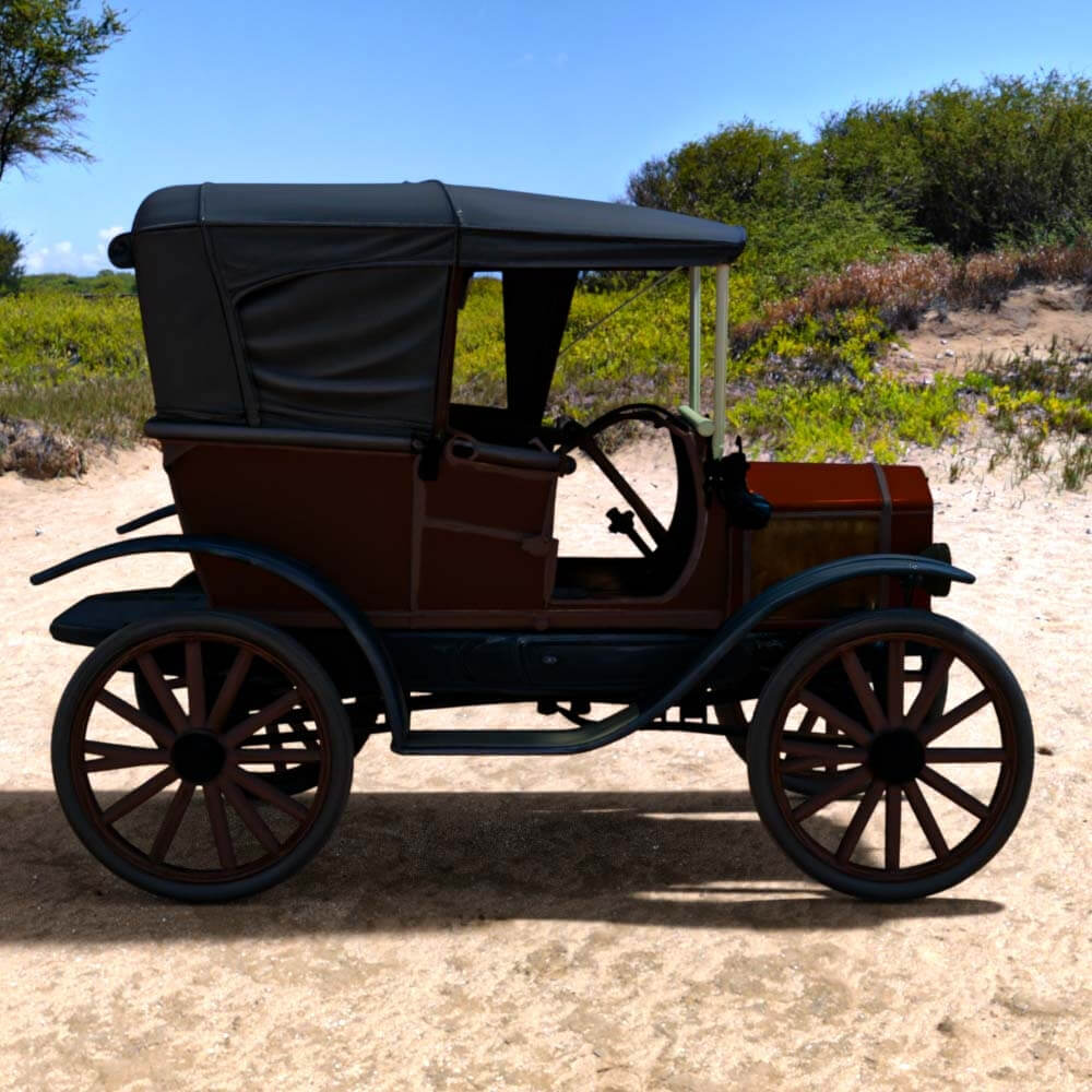 RN Ford Model T &amp 5 Poses G8F Daz Content