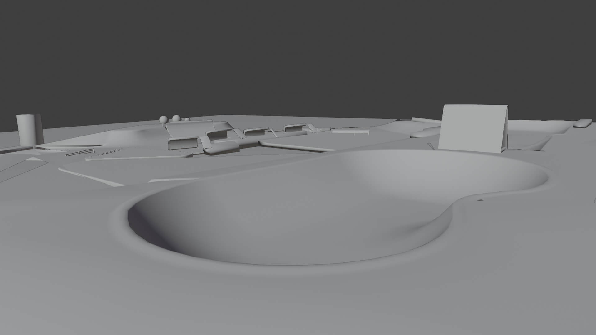Skatepark for Daz Studio 3D Render, Digital Artwork by Rango2001