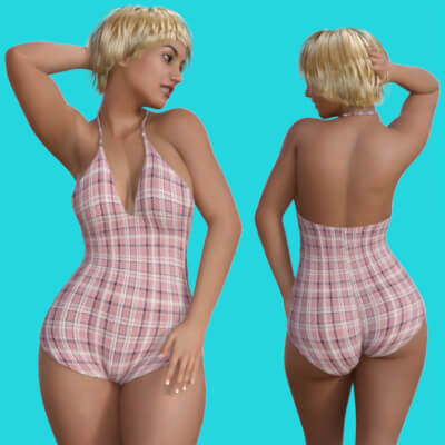 R3D Swimsuit 4 for Genesis 8 Female daz 3D Free