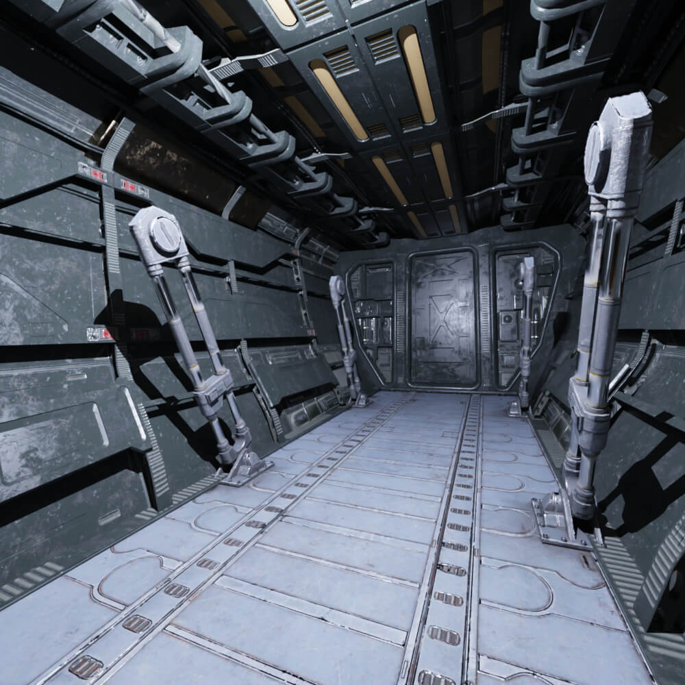 Star Wars Tie Reaper Prop for Daz Studio Daz Content