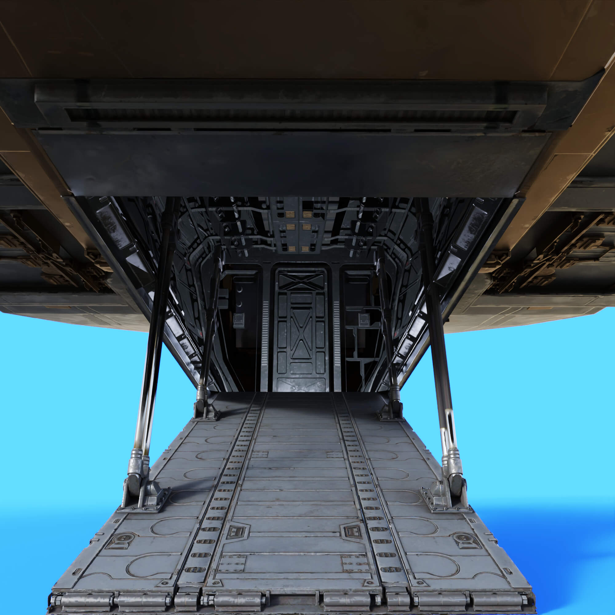 Star Wars Tie Reaper Prop for Daz Studio Daz Content