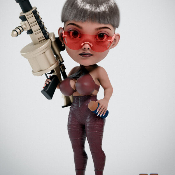 Foam Weapon Is Sexy