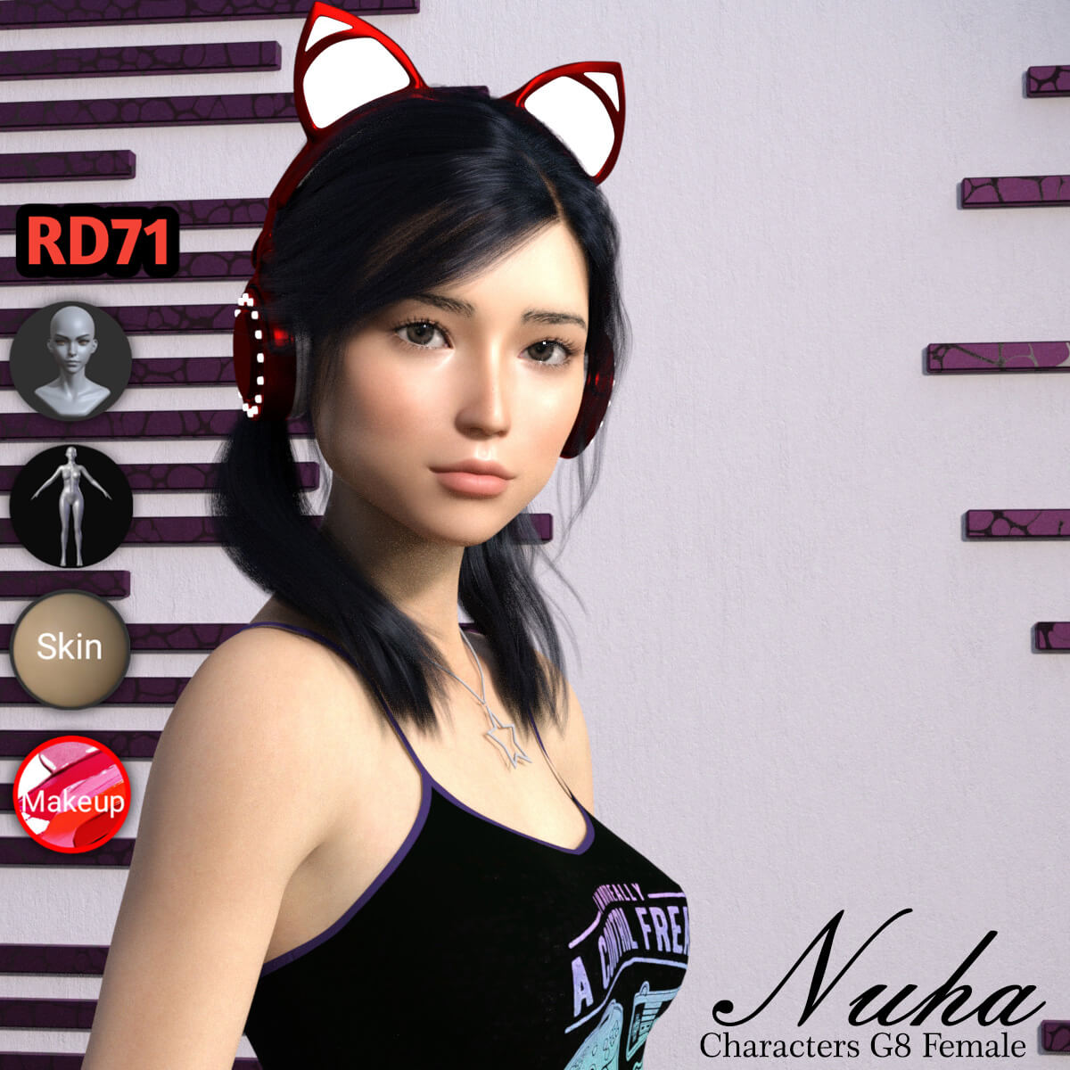 Nuha for Genesis 8 Female Daz Content