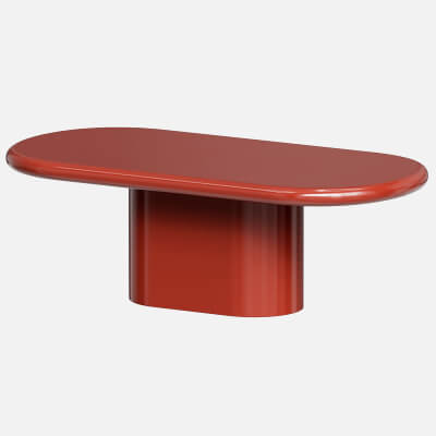 Biscotto Orange Coffee Table