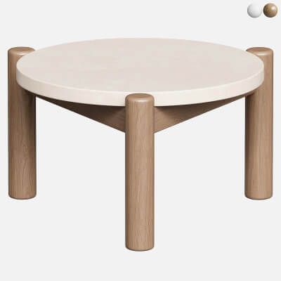 Cusco Outdoor Concrete Coffee Table