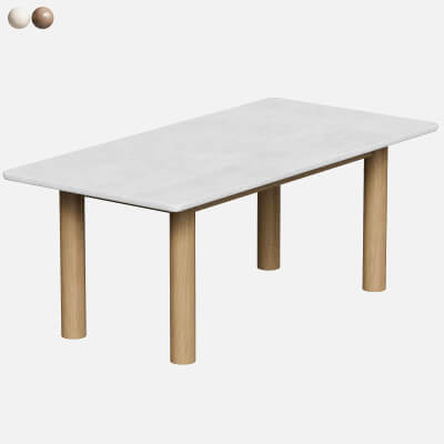 Cusco Outdoor Concrete Dining Table