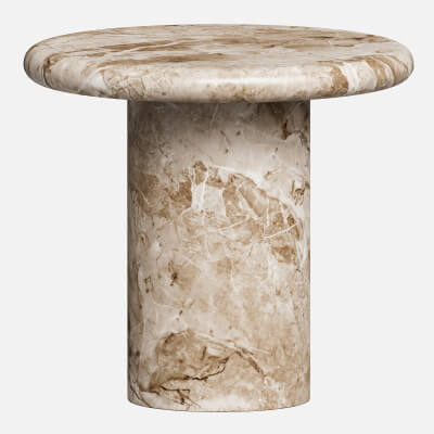 Frida Outdoor Side Table Brown
