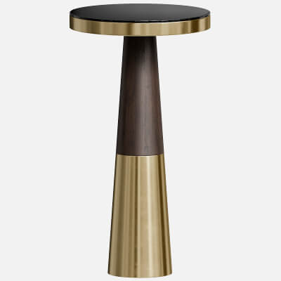 Kat Glass End Table