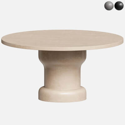 Magnolia Outdoor Dining Table Cream