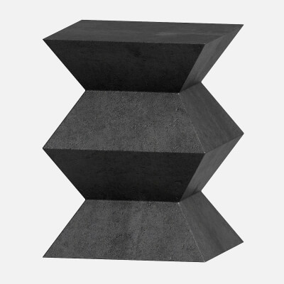 Outdoor Concrete Side Table