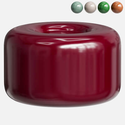 Round Caramel Table