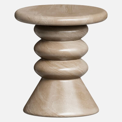 Tyler Indoor and Outdoor Concrete Side Table