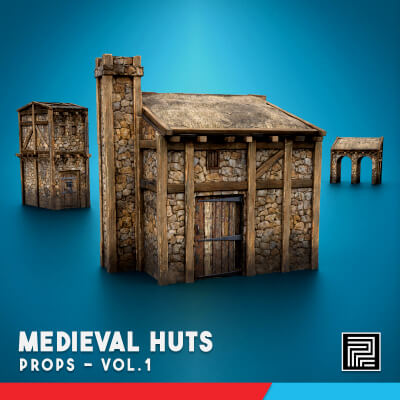 Medieval Huts Vol. 1