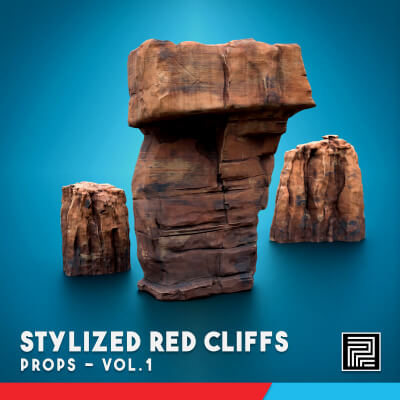 Stylized Red Cliffs Vol 1