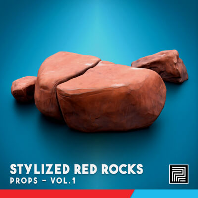 Stylized Red Rocks Vol 1