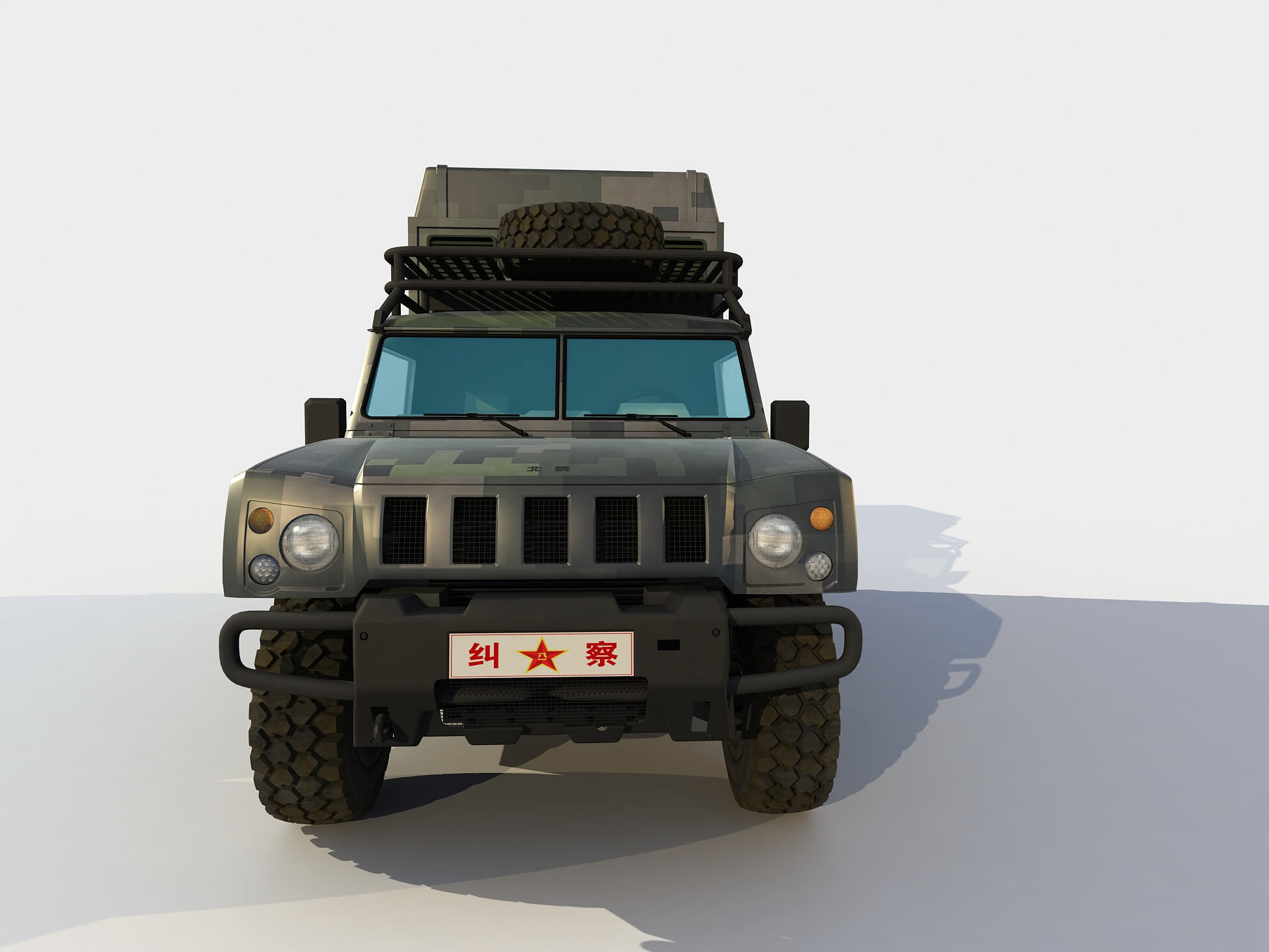 BAIC Warrior Ambulance Version 3D Model