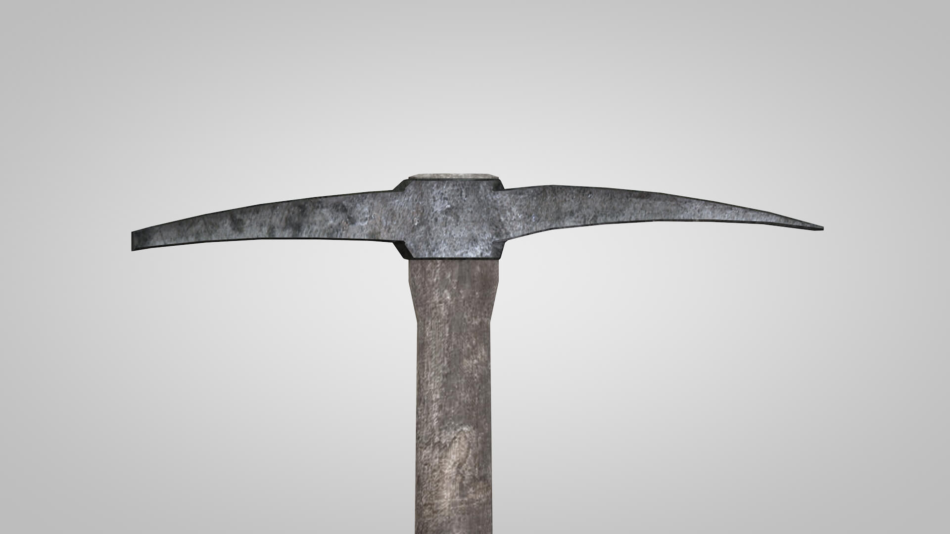 Old Pickaxe Tools 3D Model