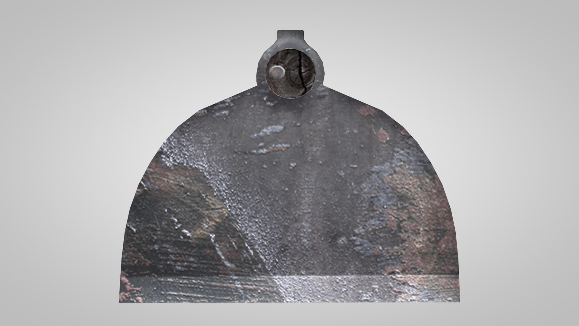 Tools Hoe Old 3D Model