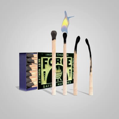 Wooden Matches Antique