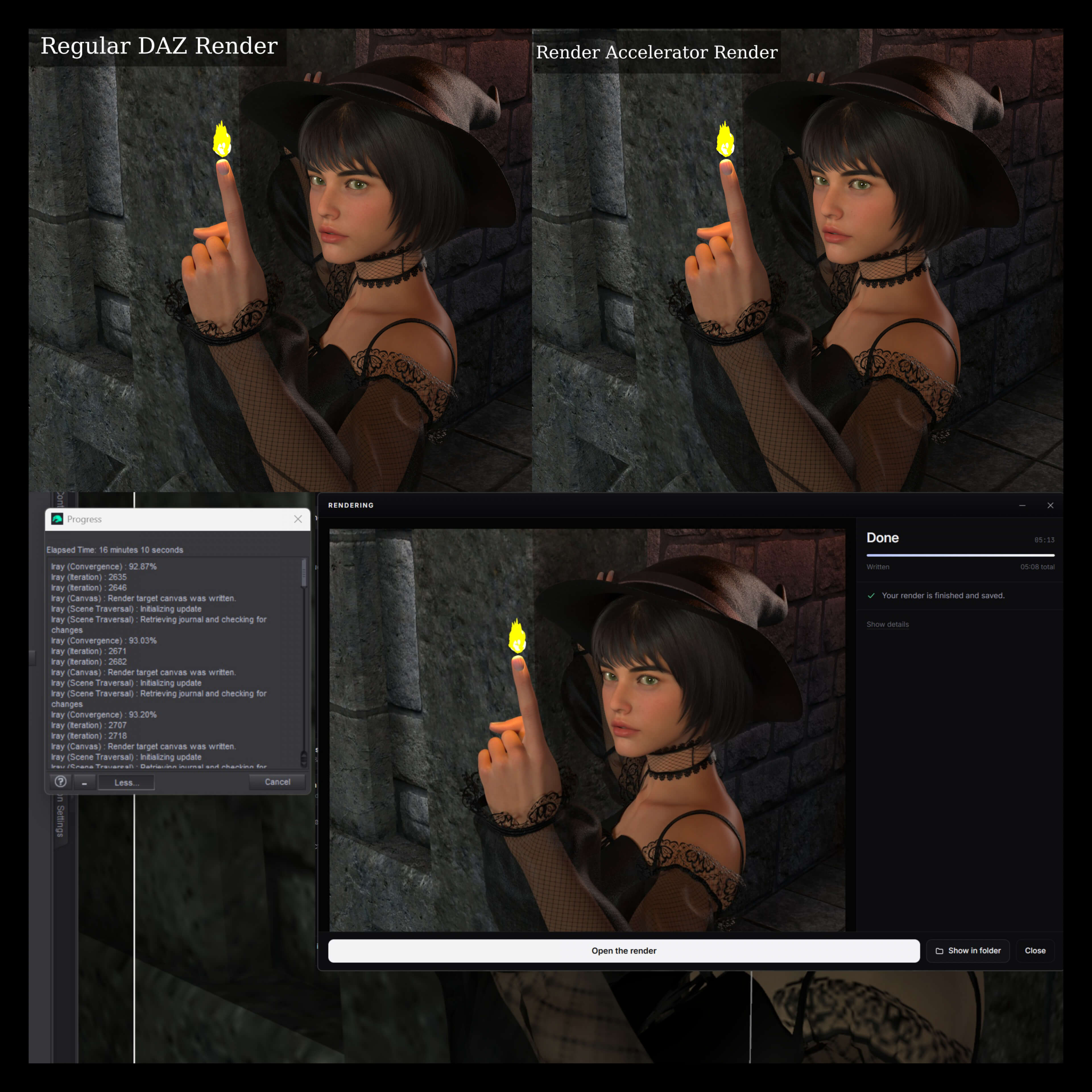 Render Accelerator Studio v1.1 - Open Beta DAZ 4.24 3D Render, Digital Artwork by rendar
