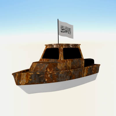 Afghanistan Fishing Boat