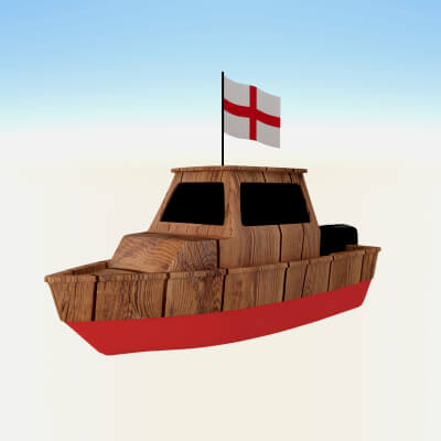 England Fishing Boat