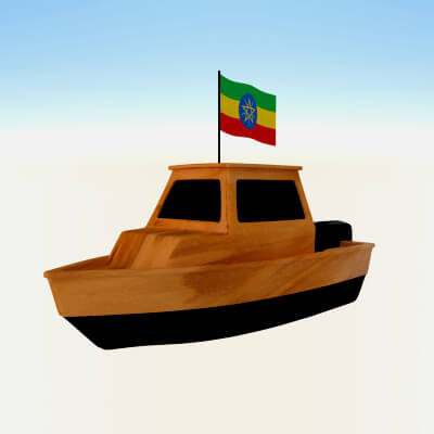 Ethiopia Fishing Boat