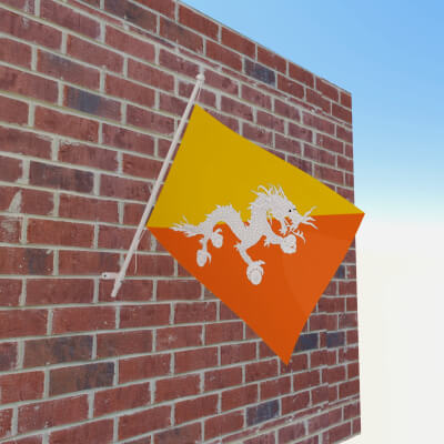 Flag of Bhutan