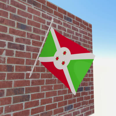 Flag of Burundi