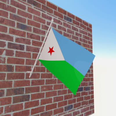 Flag of Djibouti