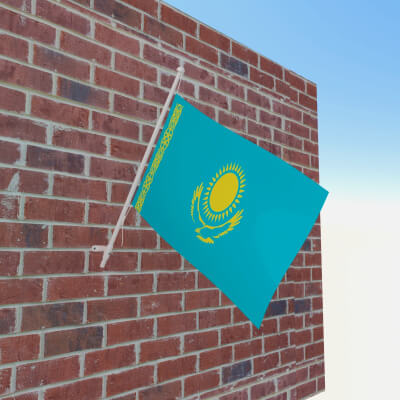 Flag of Kazakhstan