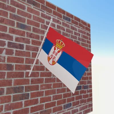 Flag of Serbia