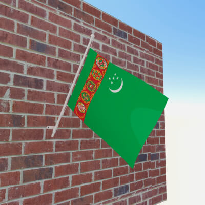 Flag of Turkmenistan