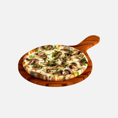 Hot Mushroom Pizza