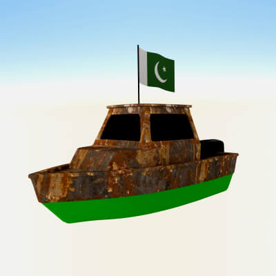 Islamic Republic of Pakistan Flag