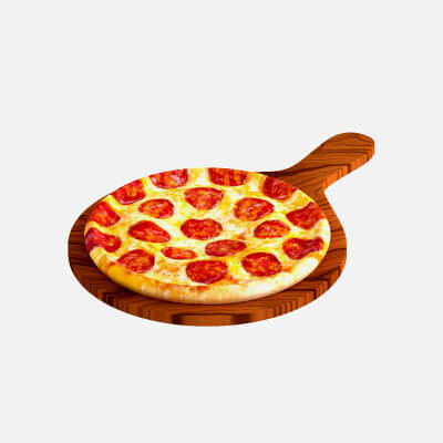 Pepperoni Pizza Hot