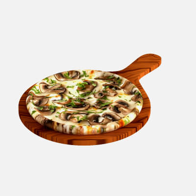 Pizza, Mushroom, Cheese, Delicious