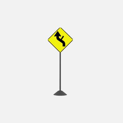 Road Sign W1-10dL