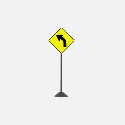 Road Sign W1-2L