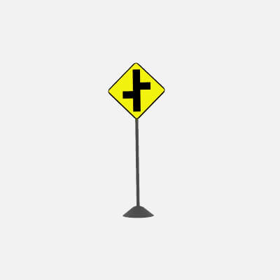 Road Sign W2-7L