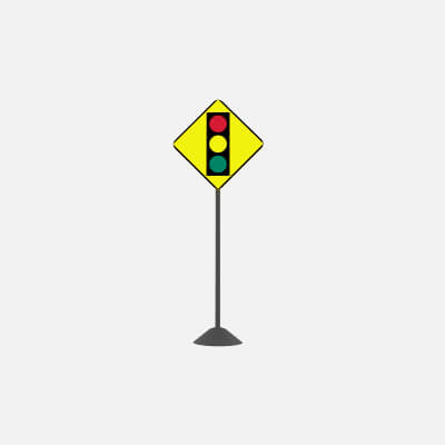 Road Sign W3-3