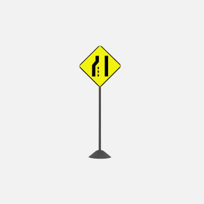 Road Sign W4-2L