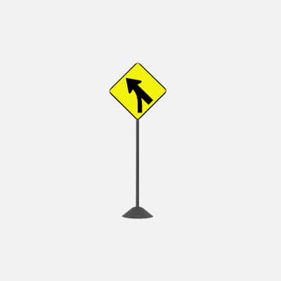 Road Sign W4-5L