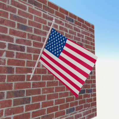 USA Flag Model