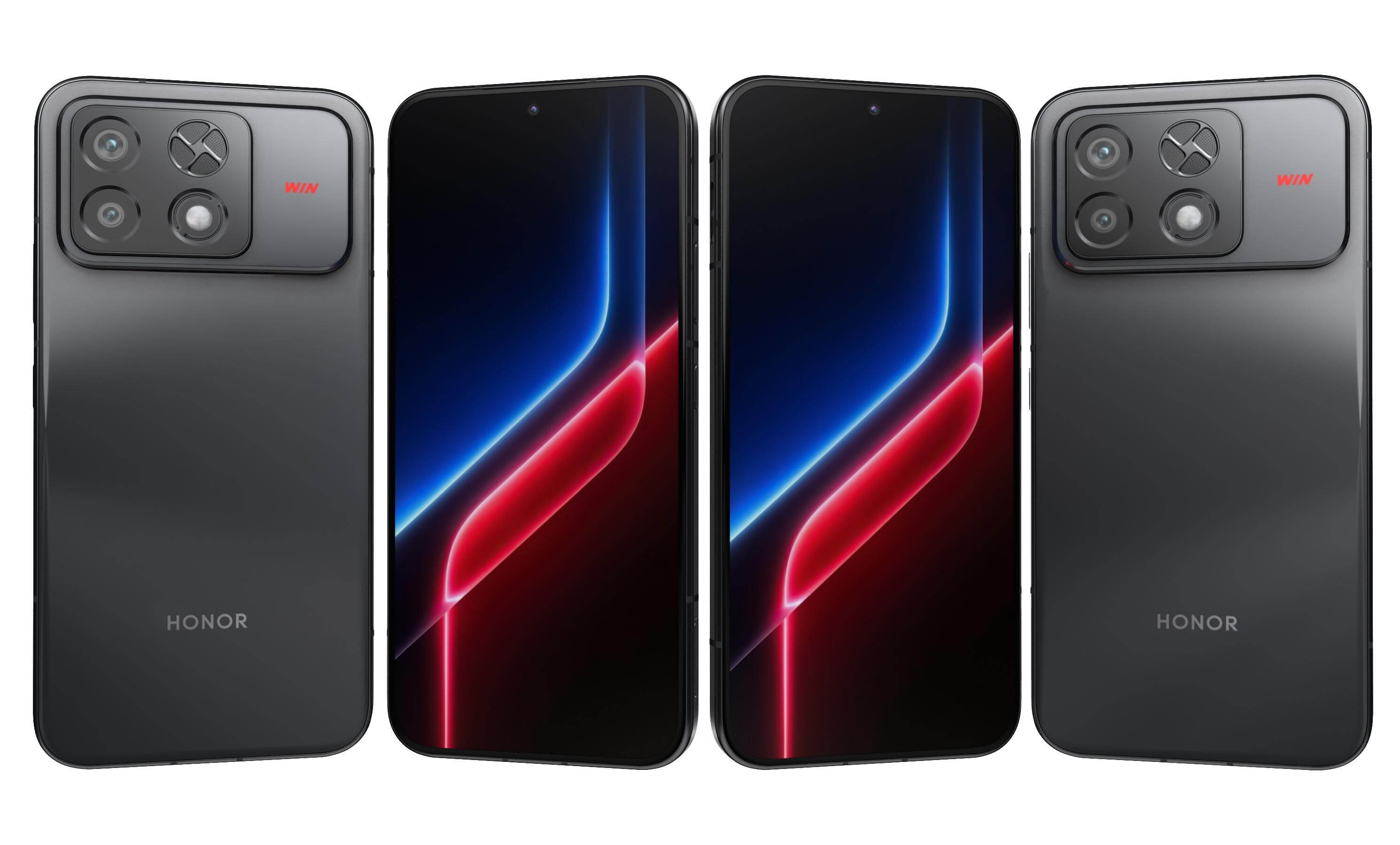 Honor Win 2 Quickly Star Black 3D Model