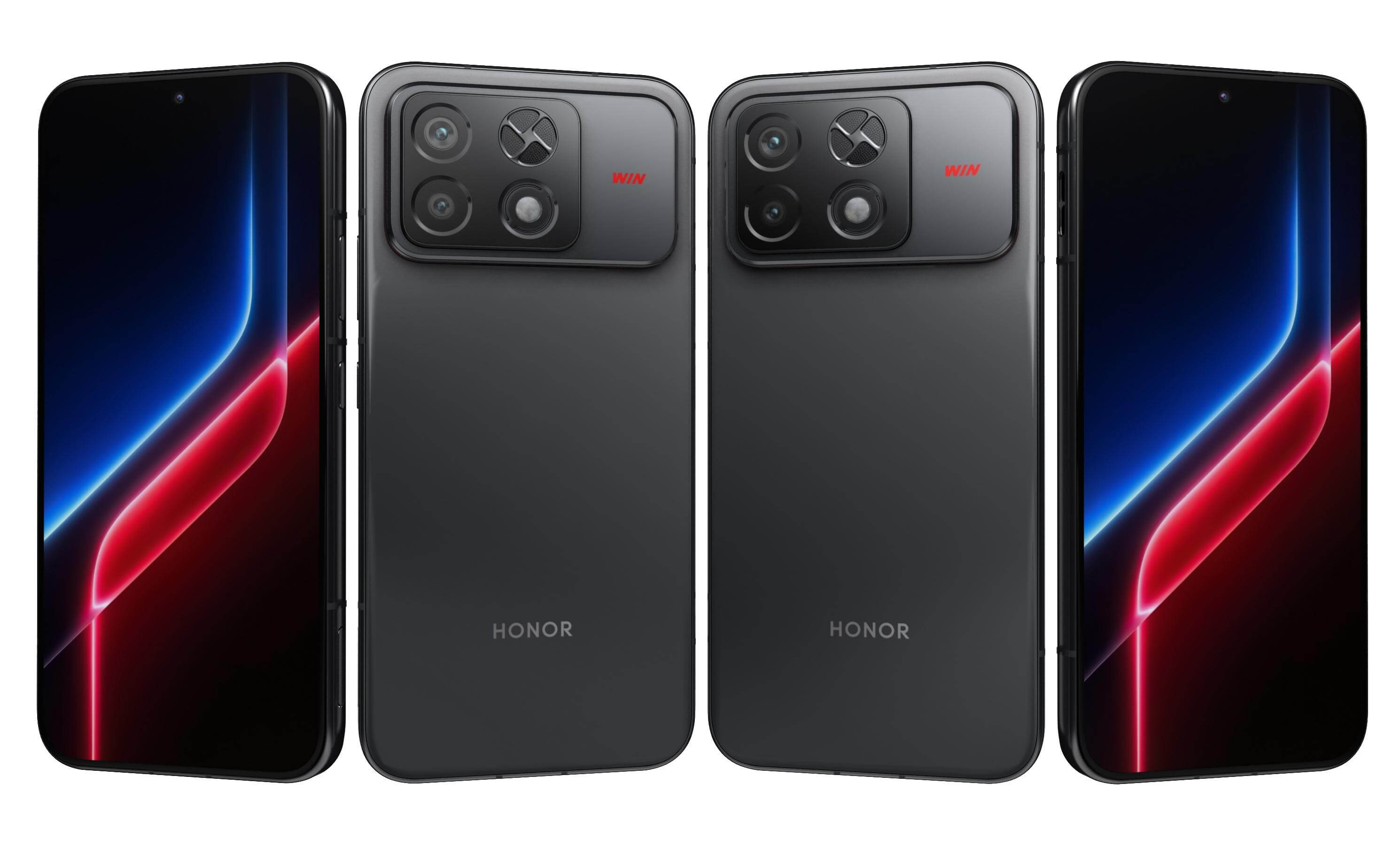 Honor Win 2 Quickly Star Black 3D Model