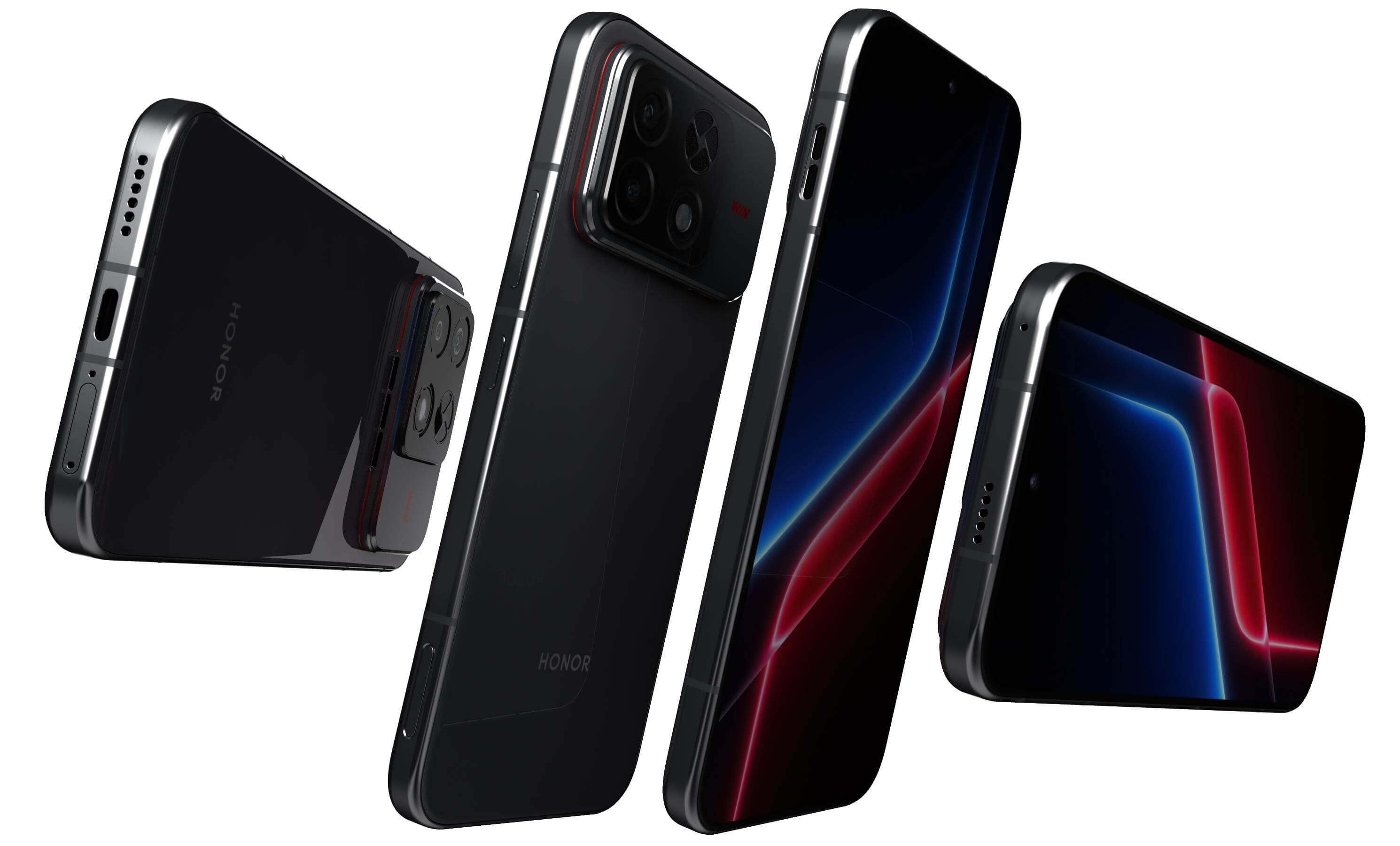 Honor Win 2 Quickly Star Black 3D Model